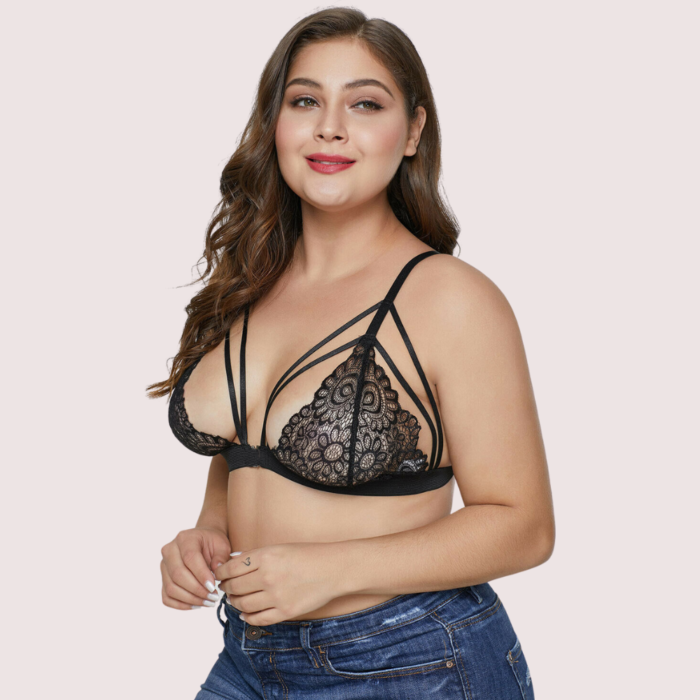 Lunar Allure Sheer Bra & Panty Duo Snazzyway